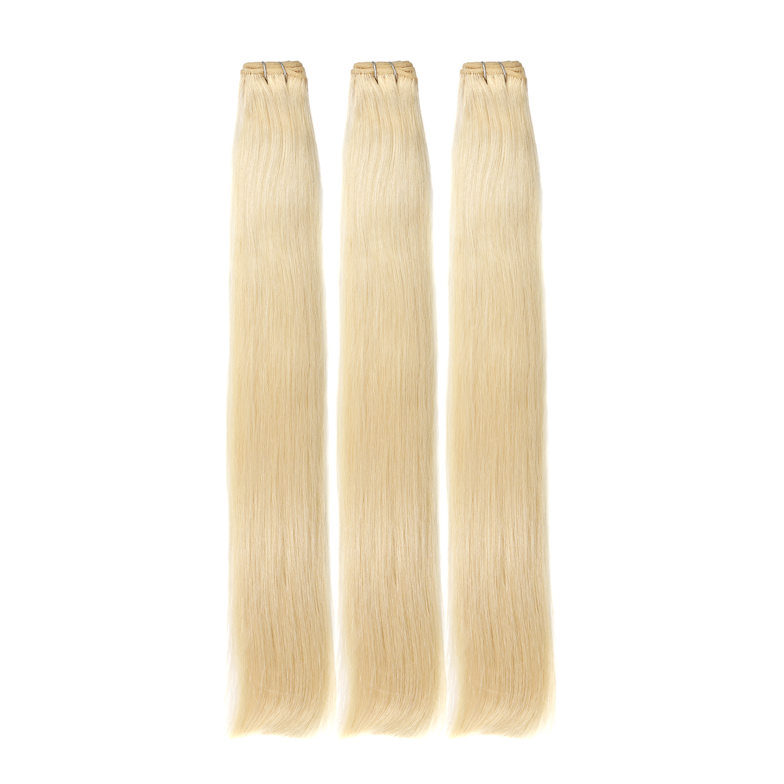 Uglam  Luxury 613 Blonde Full Raw Virgin Double Drawn Straight Bundles